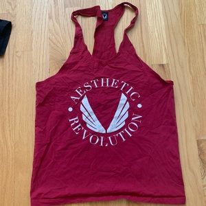 Aesthetic Revolution stringer/muscle tank